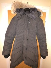 Canada Goose Lorette Parka  - Black - With Fur - Size Small