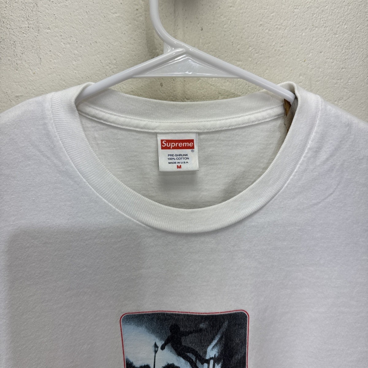 Vintage Supreme T Shirt Medium Skater Graphic Box Tee Made USA