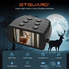 GTGUARD Night Vision Goggles Infrared Binoculars 1080p Video 12MP Photo 5x Zoom