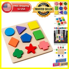Non-Toxic Colorful Puzzle for Toddlers - Develop Fine Motor Skills  Creativity