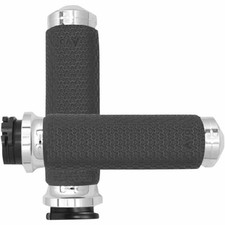 Avon Grips MF-63A-CH Memory Foam Grips - 1.5in. - Chrome