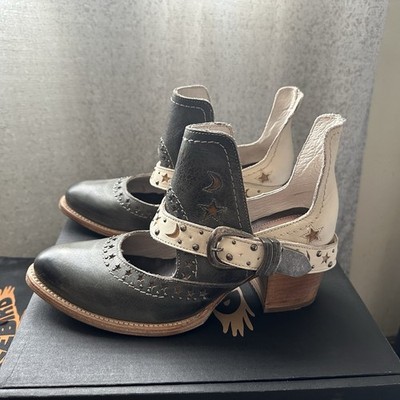 Brand New Freebird by Steven Stardom Blue Western Booties US 10 Block Heel