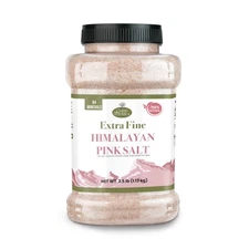Himalayan Pink Salt in Jar - Extra-Fine Grain - 2.5 lb.