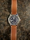 Citizen Chandler Eco-Drive Dark Blue Dial Brown Leather  Men's Watch — photo 3