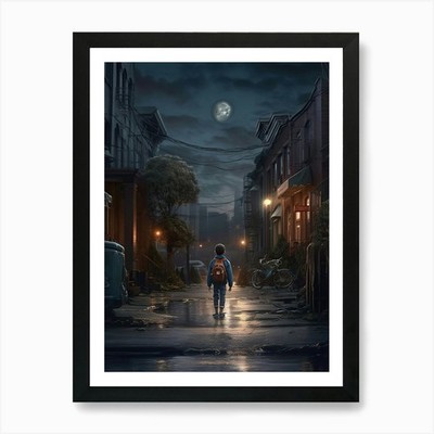 Stranger Things 3 Kunstdruck gerahmt Wandbild Poster Leinwanddruck Bild