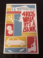4 Kids Walk Into A Bank #1 (2016) Matthew Rosenberg Tyler Boss Black Mask NM