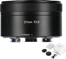 7artisans AF 27mm F2.8 APS-C Auto Focus Lens for Fujifilm Fuji X-Mount Cameras