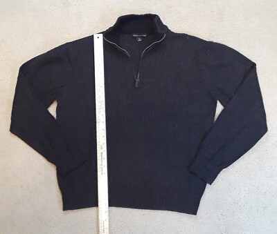 Tricots st Raphael Quarter Zip Fleece Collar XL 100% Cotton