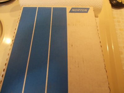 (47)SHEETS NORTON 100 Grit Premium EZ FLEX METALITE Sandpaper 9 x 11 in. Sheet