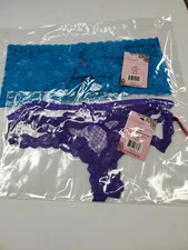 Seven Til Midnight Lace Panty Size Large Lot of 2 New