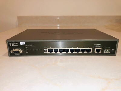 D-Link DES-3010PA Managed 8-Port PoE Switch
