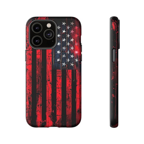 iPhone/Galaxy/Google Rugged American Flag Neon Colors Patriotic Tough Phone Case - Picture 88 of 274