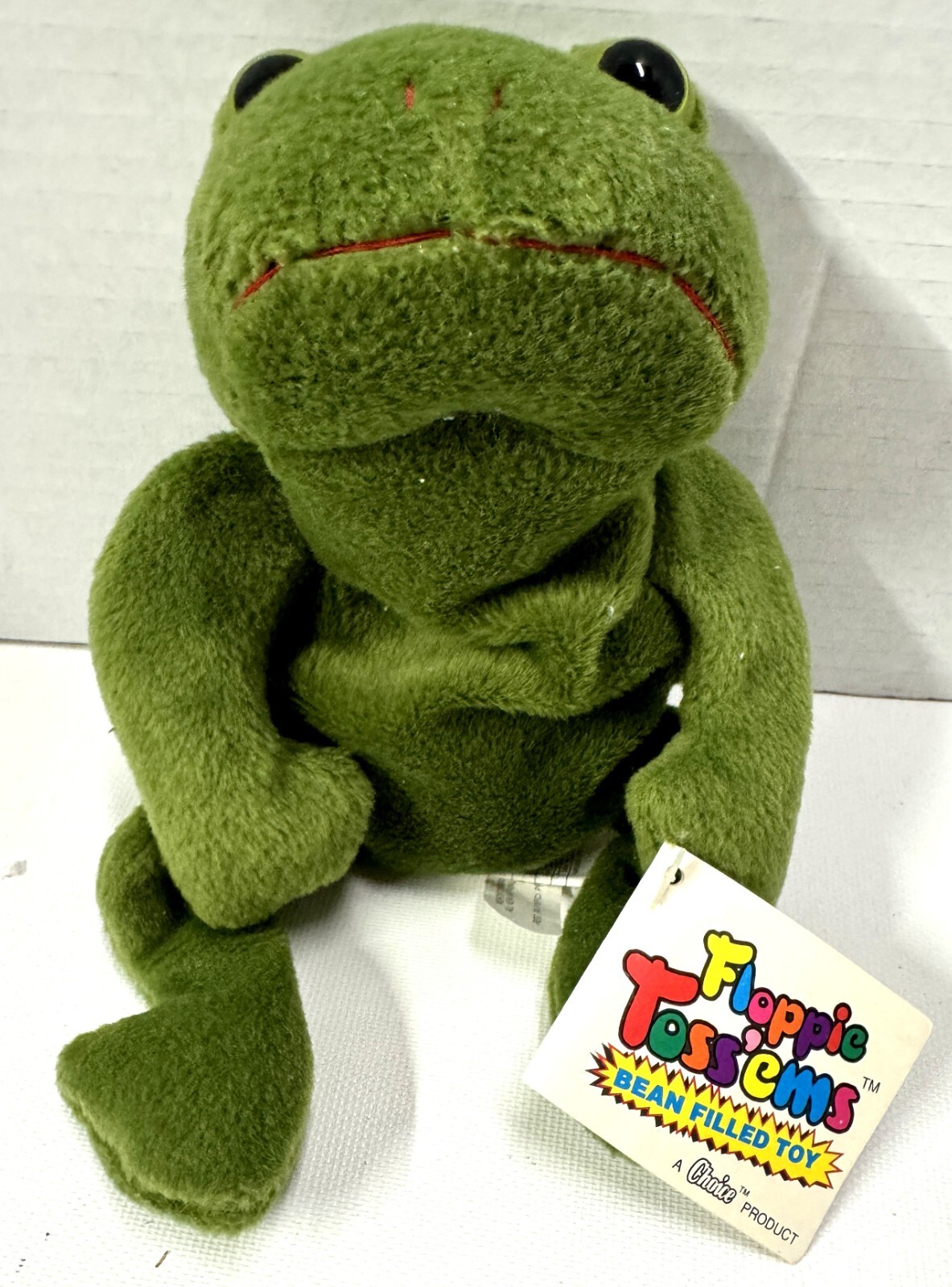 Ganz Floppy Toss 'ems Plush FRANKY FROG ch1604 9