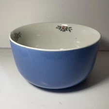 Vintage Hall's Kitchenware Rose Parade Mixing Bowl ~ 9" Wide & 5-1/2" High #1259