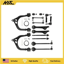 14pcs Front Control Arm Ball Joint Tie Rod End Kit For 2005-2010 Chrysler 300