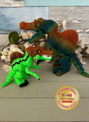 3D Printed Articulating Spinosaurus Dinosaur (Toonz Factory)