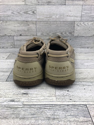 Zapatos de barco Sperry Top Sider para mujer 7 M pez ángel cuero marrón con cordones 9102047 - Imagen 4 de 8