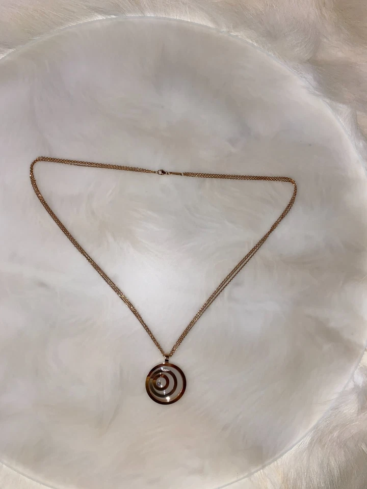 Happy Spirit Schwebende Halskette von Chopard, Schweizer Diamant, 18 Karat - Bild 3 von 4