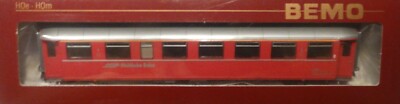 BEMO   3262 142   (H0m)   Personenwagen RhB - 1. Klasse + OVP - unbenutzt
