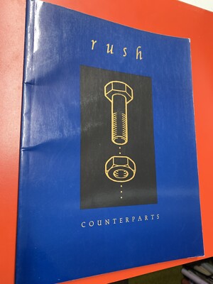 RUSH COUNTERPARTS/PIANO VOCAL GUITAR SONGBOOK | eBay