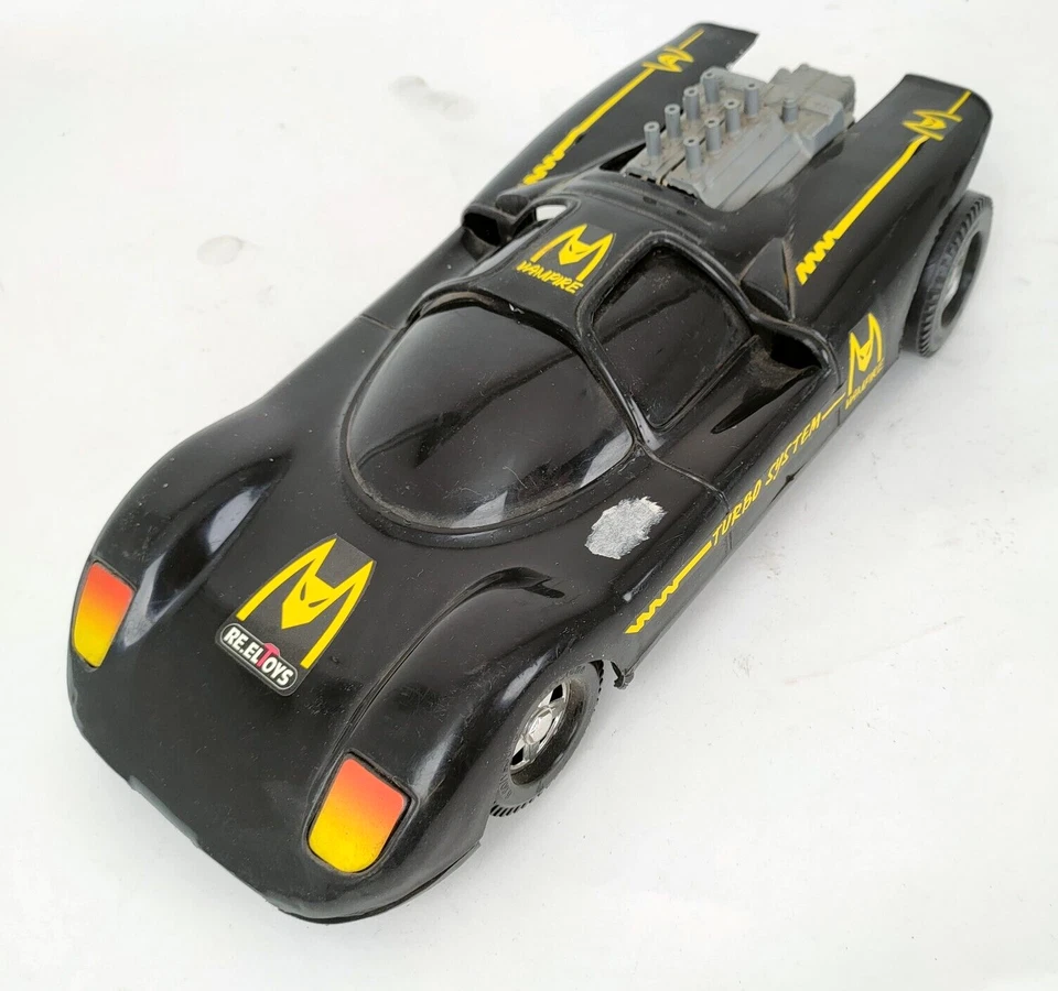 Automodello statico Re.el Toy Vampire Turbo system PVC vintage'80 sc. 1:10-68G - Immagine 4 di 4
