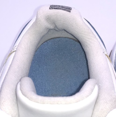 Nike Air Jordan 11 Retro White University Blue UNC 528896-106 Size 6Y Pre Owned - Picture 10 of 13