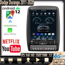 13" Android12 Gps Radio Tesla Vertical Screen Carplay For Dodge Durango 11 20