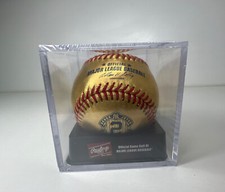 New York Yankees Derek Jeter 24k Gold Retirement Commemorative Baseball