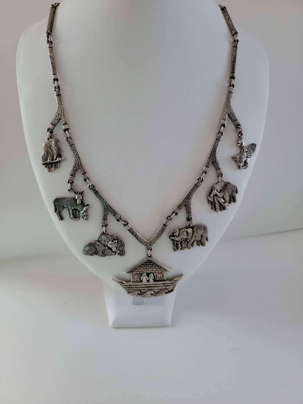 Jeep Collins 925 Noah's Ark Two By Two Pendants Neckl… Gem