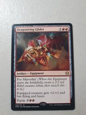 1x Dragonwing Glider LP #128 Phyrexia: All Will Be One MTG Free Shipping