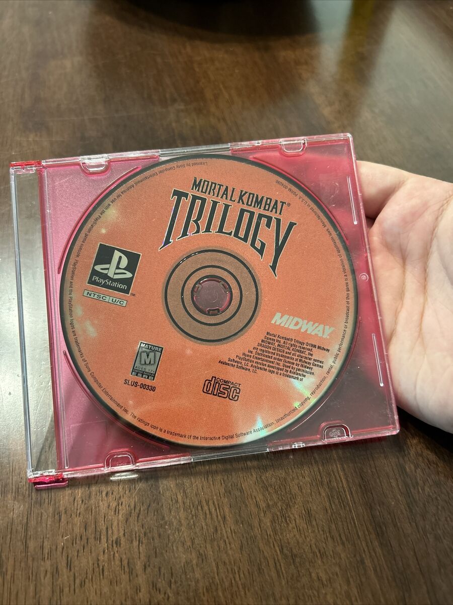 DISC ONLY* Mortal Kombat Trilogy Midway Playstation Ps1 DISC ONLY* Mortal Kombat Trilogy Midway Playstation Ps1