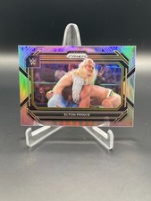 2023 Panini Prizm WWE Wrestling #12 Elton Prince Silver Prizm Trading Card NXT
