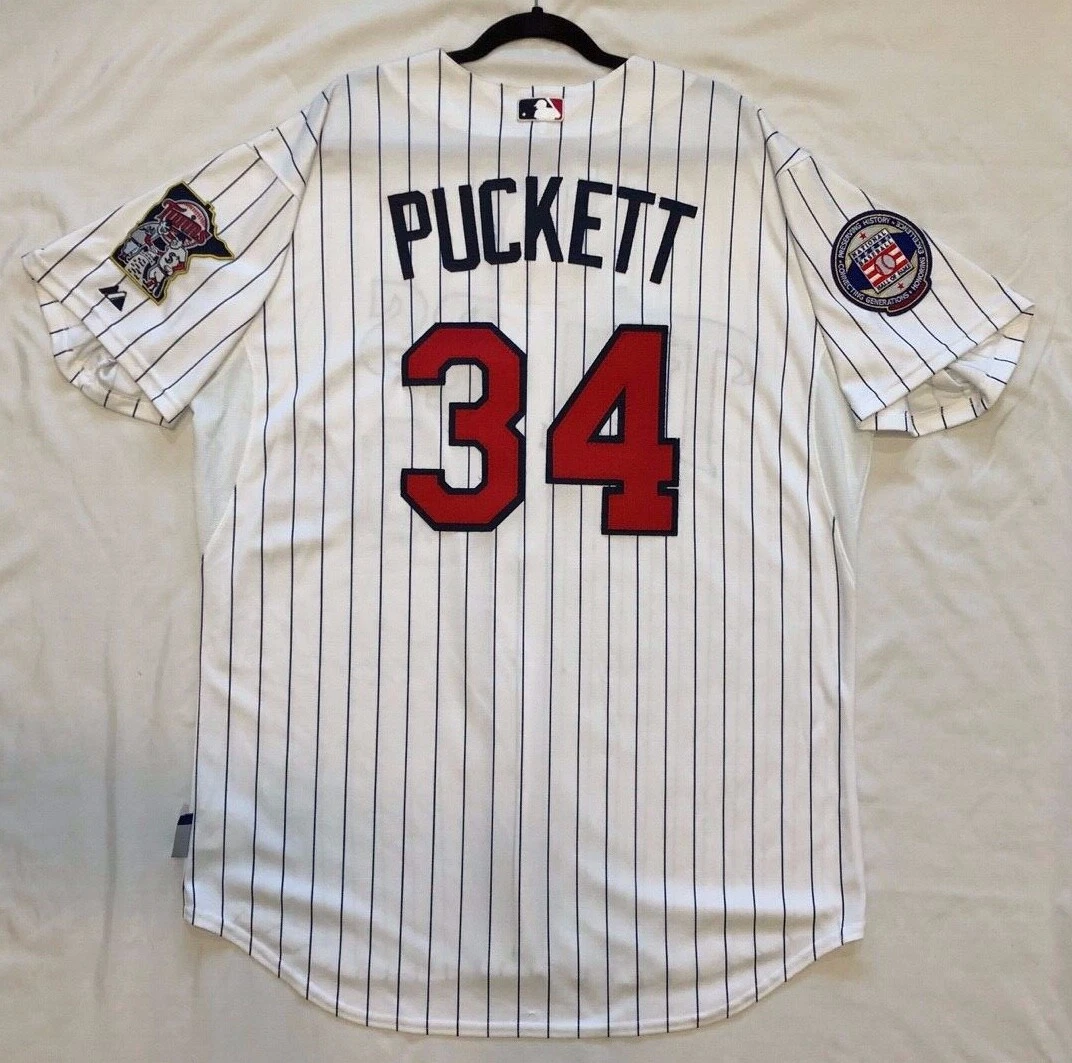 Majestic Kirby Puckett MLB Jerseys for sale | eBay