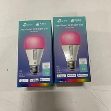 NEW Kasa Smart KL135P2 TP-Link 2-pack - Bulb Full Color Changing Dimmable WiFi