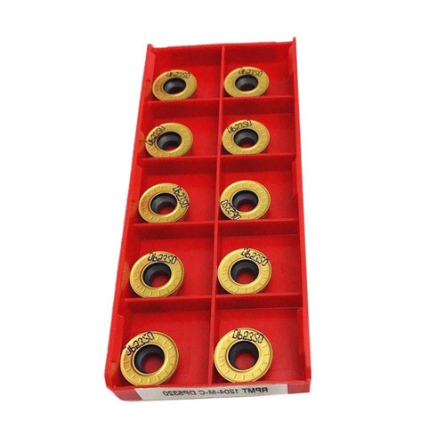 10 Inserts De Fraisage En Carbure APMT1135PEDR Pour Fraise Face 40mm - Marque HARTWANA, Neufs