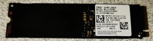 Samsung PM991 SSD NVMe 256GB