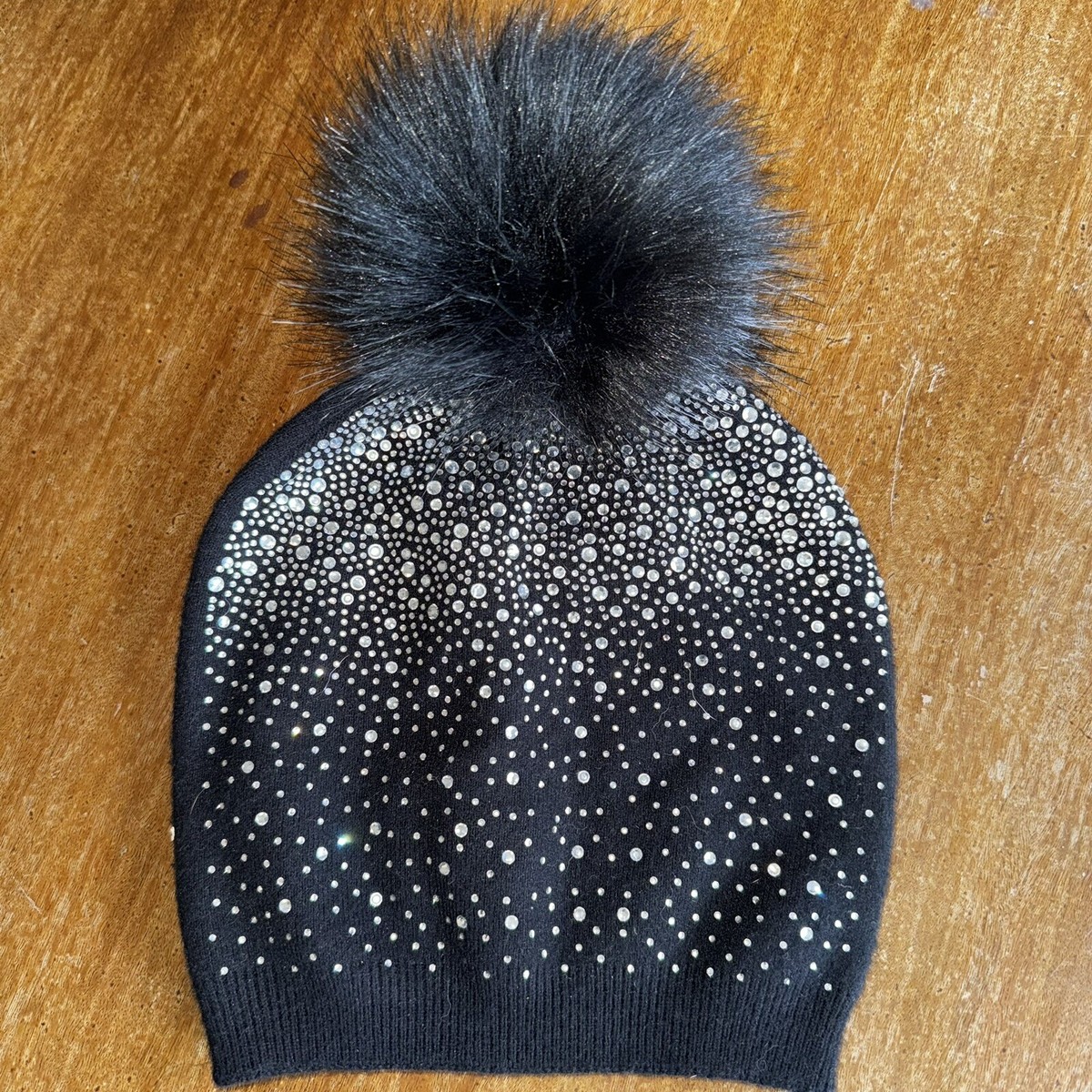 Adrienne Landau BRAND NEW winter hat Adrienne Landau Faux Fur trim Winter Hat - Neutrals Hats  main image 4
