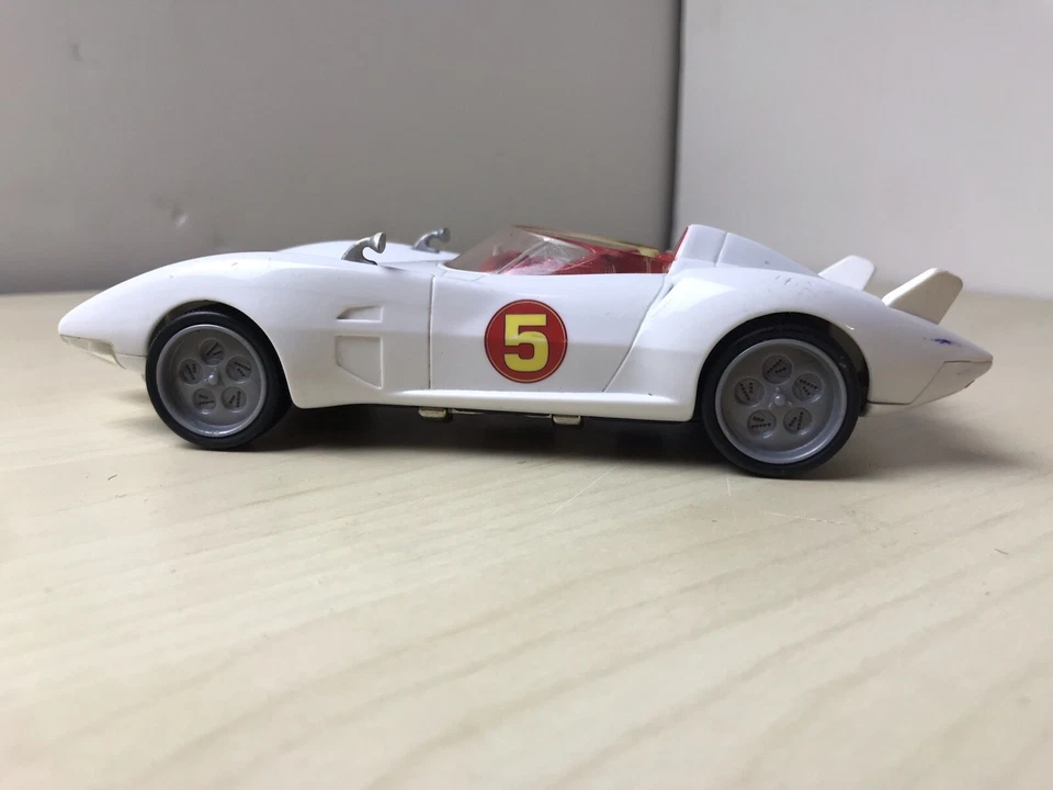 HOTWHEELS MACH 5 RACER MATTEL 2008 GREY Rims Not Tested - Изображение 3 из 4