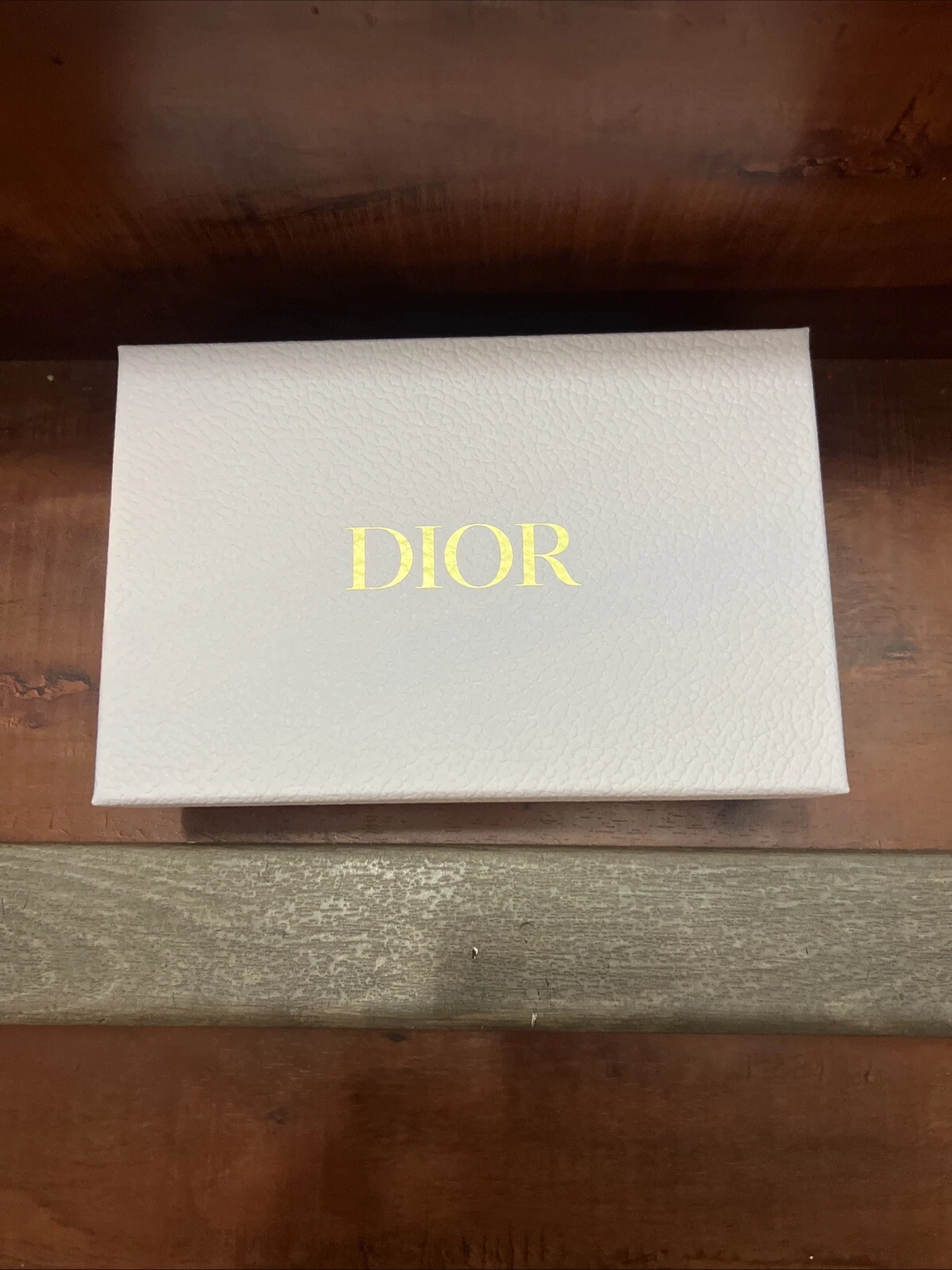 Coffret cadeau vide carré DIOR authentique neuf pour parfum/pochette/écharpe/maroquinerie
