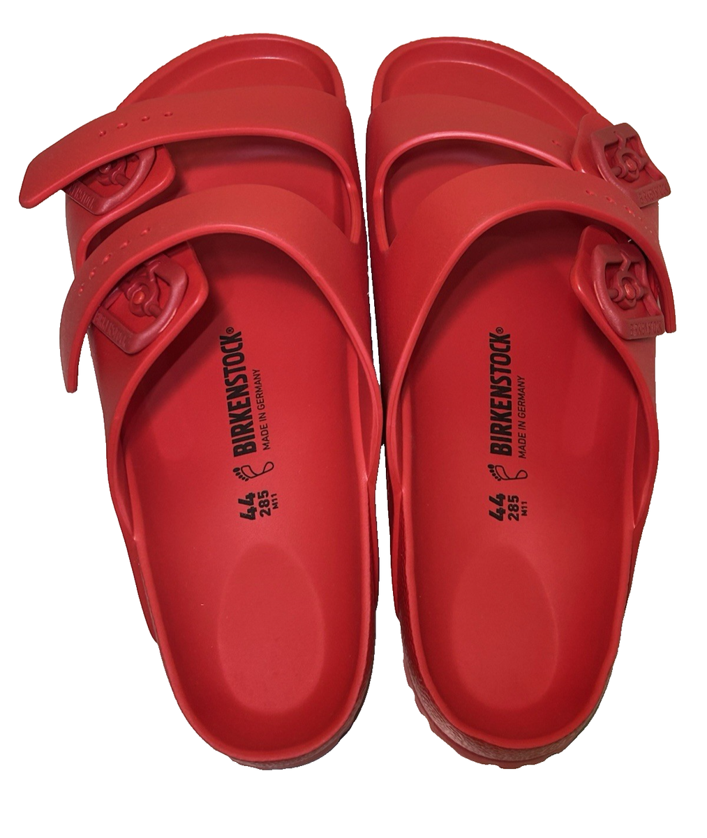 Birkenstock Men\'s Red Sandals Size 44 EU/ M11  Made In Germany‎ Birkenstock Arizona EVA Active Red Comfort Sandal Mens Size  main image 2