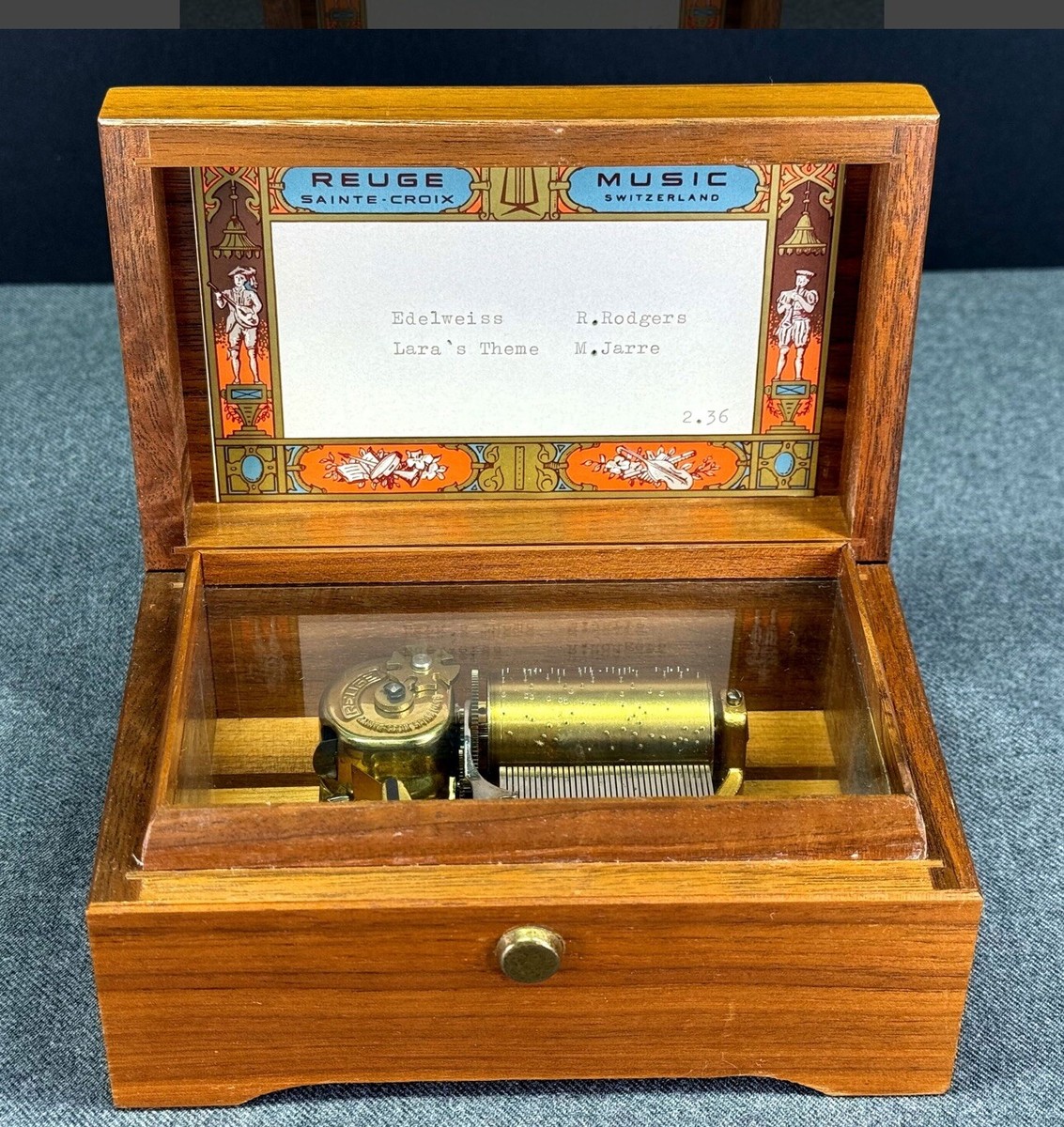 Early REUGE 36 note antique ムーヴメント