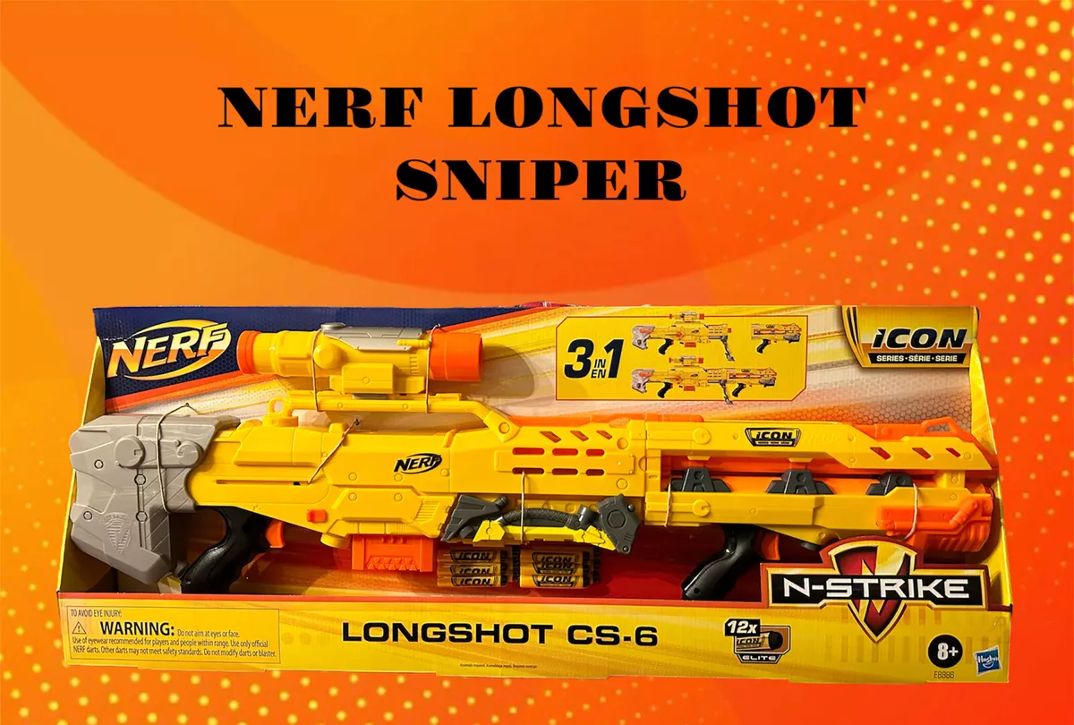 Nerf Longshot Cs-6 Icon Series