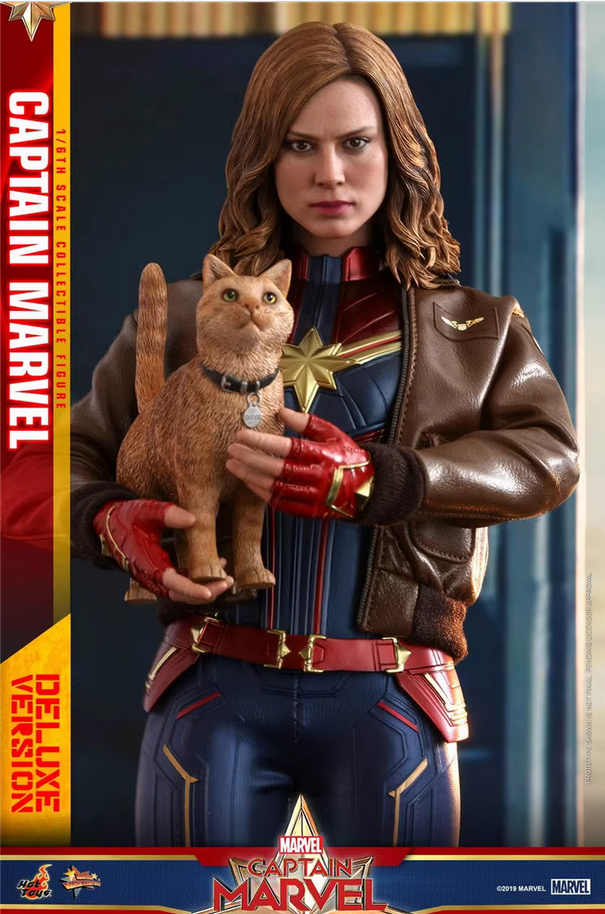 Hot Toys 1/6 MMS522 Captain Marvel Deluxe Version In Stock | eBay