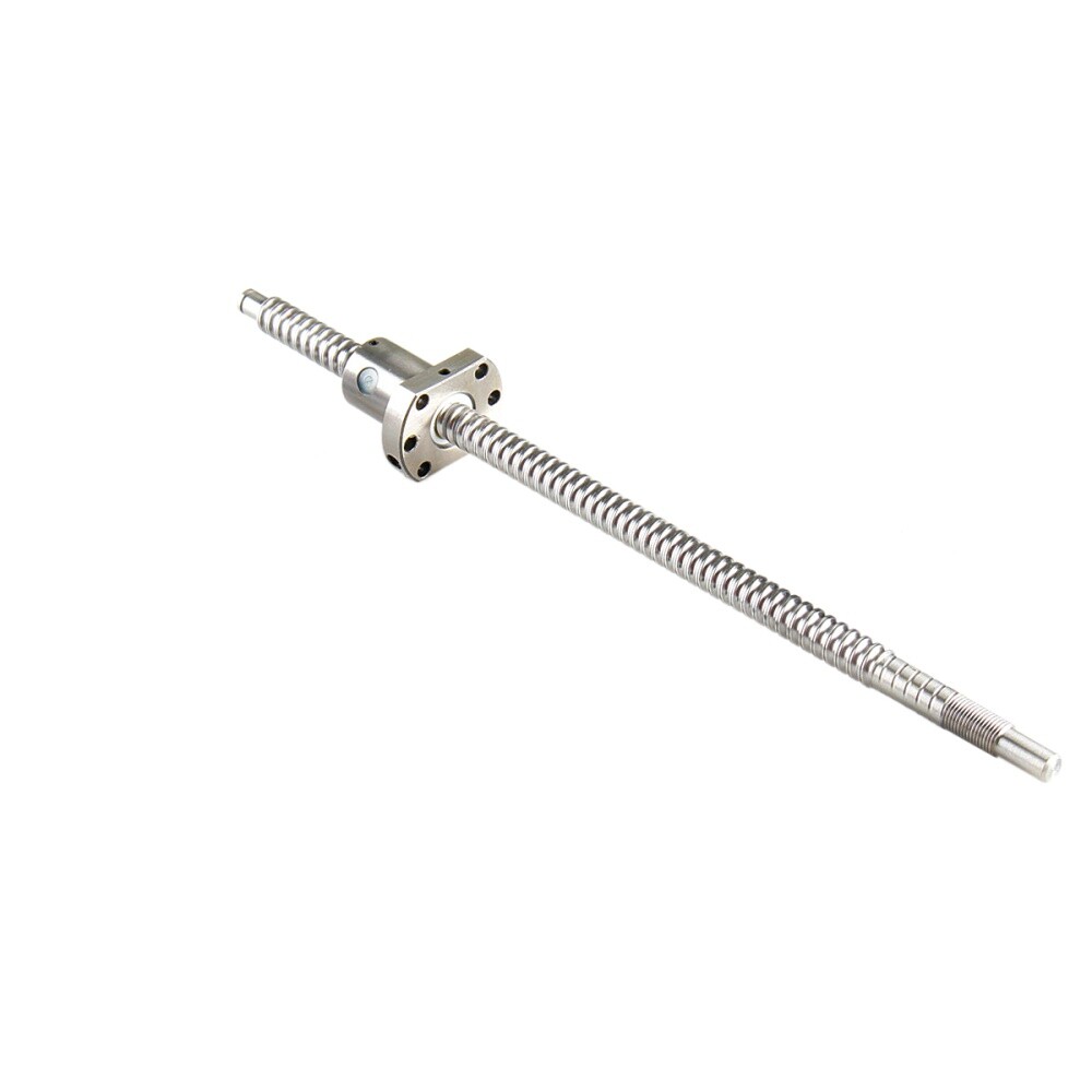 CNCMANS SFU1605/RM1605 Set: SFU1605-L1050 mm (41,33 inch) schroefdraadspil kogelomloopspindel 1605 kogelmoer BK/BF12 ondersteuning moederbehuizing 6,35 x 10 mm koppeling CNC-onderdelen