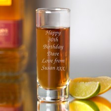 Personalised Shot Glass For Birthday 18th 21st 30th Gifts Ideas Girls Mens Him