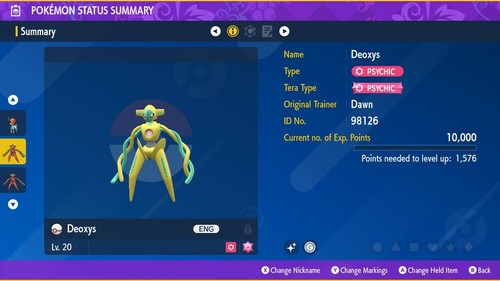 ✨ Shiny Deoxys 💜Event from Pokemon G0 💜 Pokémon Scarlet & Violet - Picture 3 of 6