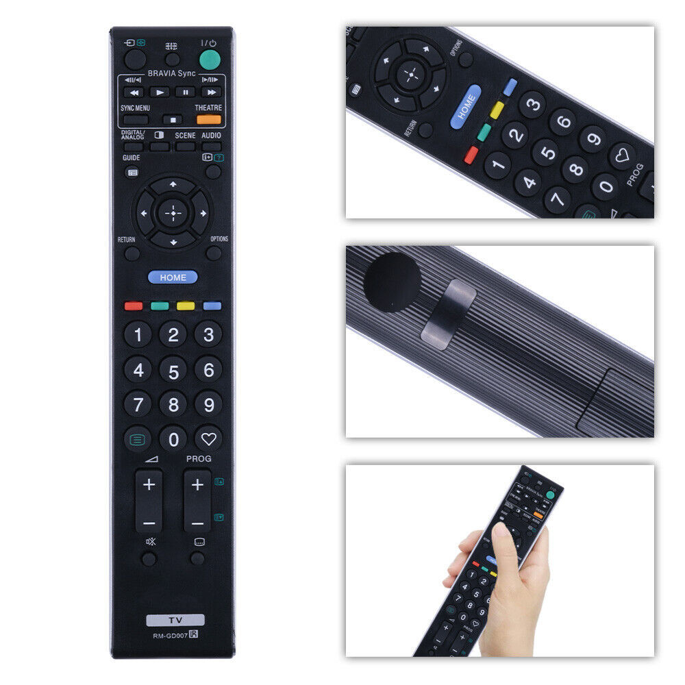 RMGD007 Replaced Remote for Sony Bravia TV KDL40V5500 KDL32W5500 KDL