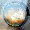 BARBER DIME 1903 PCGS PR63+++++ MONSTER DUAL SIDED RAINBOW SHOCKING COIN