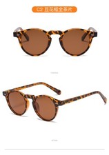 NEW Women's polarized sunglasses fashionable retro glasses UV resistant 0702-2