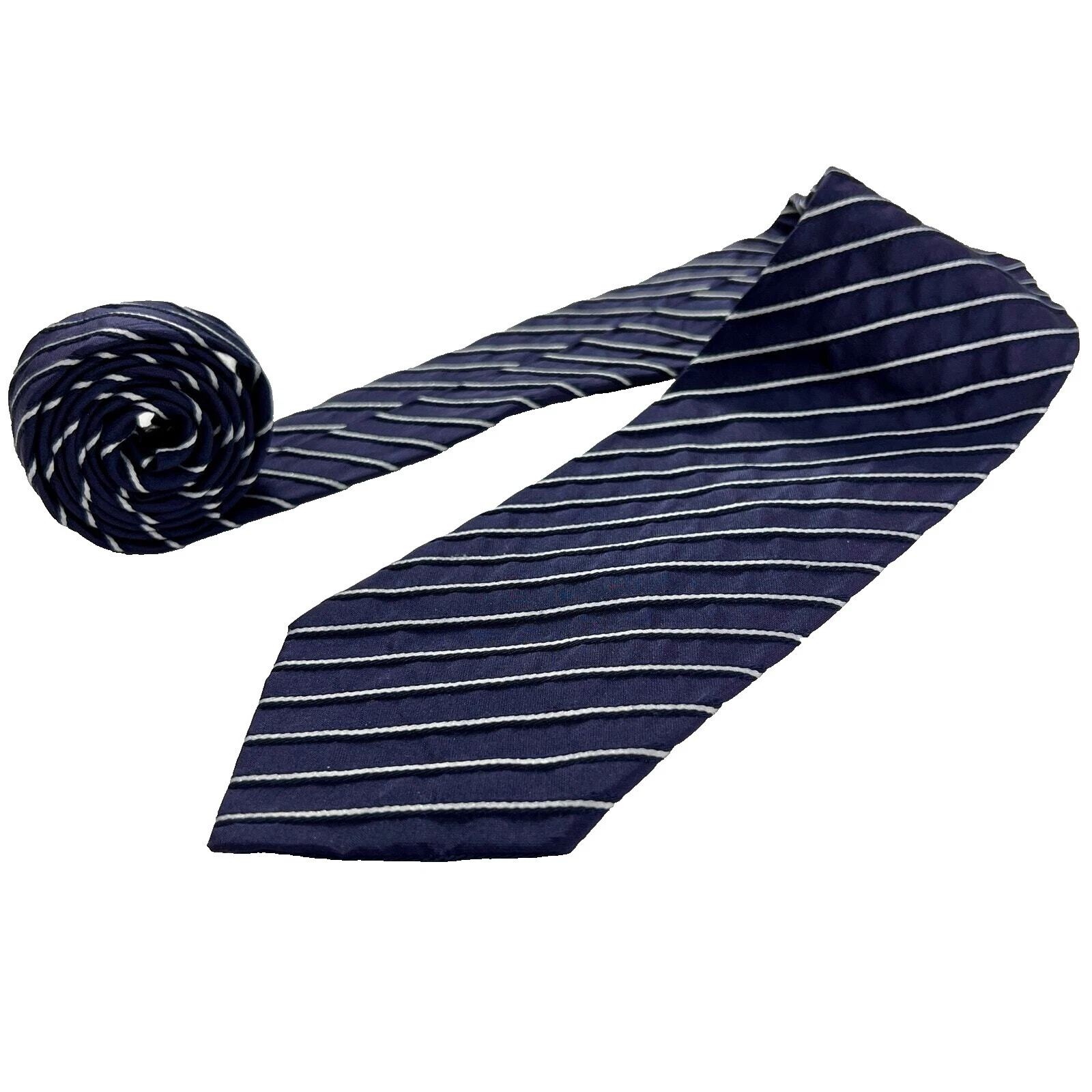 Gravatas Givenchy Mescla de Seda Listrado para Homens